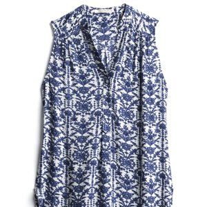 Mackenzie Split Neck Sleeveless Top